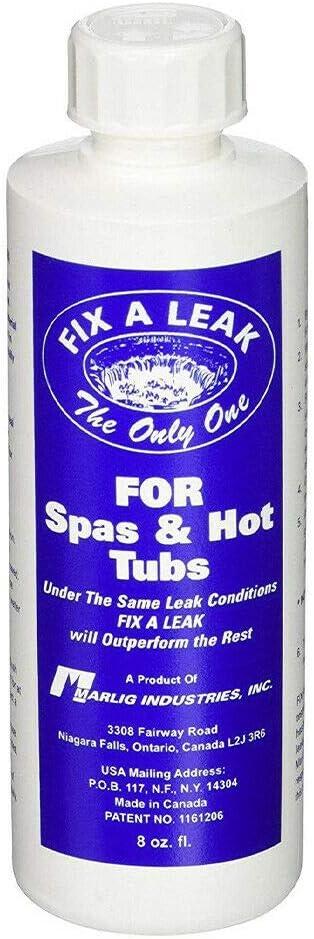 for Marlig Fix-A-Leak for Pool Spa Hot Tub Leak Sealer Repair Liquid FIXALEAK 8oz