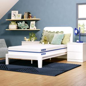 Nectar Kids Twin Mattress 8 - 2-Sided Design for Growing Children - Pressure Relieving Memory Foam - Fiberglass Free - 365 Night Trial - Mattress in a Box