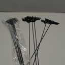 Weysat 12 Pcs Halloween Bats Garden Stakes Halloween Outdoor Decorations Spooky Potted Plant Stakes Metal Bats Decorative Yard Signs for Outside Plant Pot Garden Lawn Porch Patio Decoration