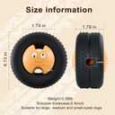 Treat Dispensing Dog Toys - Interactive Cognitive Dog Treat Toy, Rubber Chew Toy for Puppies & Small Dogs, Interactive Mental Stimulation, Enrichment Toys for Relieving Anxiety and Release Energy