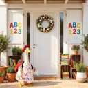 Back to School Porch Goose Outfit with Schoolbag for 23" Statue