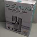 CASABREWS CM5418 Espresso Machine 20 Bar, Compact Espresso Maker with Steam Milk Frother, Stainless Steel Coffee Machine with 34oz Removable Water Tank for Cappuccino, Gift for Women or Men, Silver