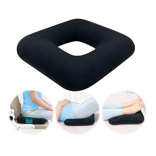 AOSSA Bed Sore Cushions for Butt Positioning Pillow, Pressure Ulcer Cushion, Donut Pressure Relief Pillow for Sleeping Position Wedge After Surgery Turning Back Body Leg Support Medical Seat Cushion