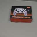 MYSTILUCK Wireless Pro Controller for Switch/Switch 2/Lite/OLED/PC, Gamepad with 7 Color-Changing RGB Lighting/Dual Vibration/6-Axis Gyroscope/Turbo, Ergonomically Designed Precise Joystick