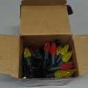 Solar Christmas String Lights, 50 LED 8 Modes C6 Strawberry Multicolored String Lights Waterproof Rechargeable Outdoor Garden Fairy Lights for Christmas Tree, Xmas Yard, Party, Wedding Decorations