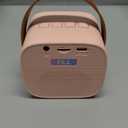 YLL Mini Karaoke Machine for Kids Adults, Portable Bluetooth Speaker with 2 Wireless Mics, Birthday Valentine's Gifts Toys for Girls Ages 3, 4, 5, 6, 7, 8, 9, 10+ Years Old Home Family Party (P-Ink)