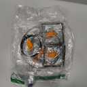 Patelai 6 Pcs Egg Ring Pancake Ring Set Stainless Steel Fried Egg Molds Griddle Pancake Shapers with Silicone Handle for Breakfast Omelette Sandwich(Square, Round,4 Inch, 6 Inch, 8 Inch)