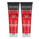 John Frieda Radiant Red Shampoo & Conditioner Bundle, Enhancing Shampoo & Conditioner, Helps Enhance Shades, with Pomegranate and Vitamin E