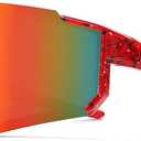 Youth Baseball Sunglasses for Boys Girls Age 6-12 Softball Cycling Sports Sunglasses for Kids Lightweight Frame