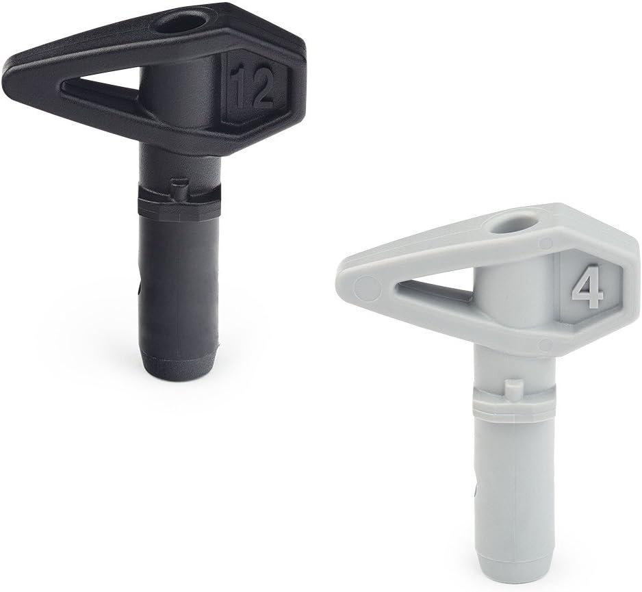 Graco 17A223 TrueCoat 360 Tip Kit, Black/White