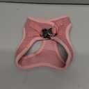 Best Pet Supplies Voyager Step-in Air Harness - All Weather Mesh, Reflective, No Pull Harness for Dogs, Cats - Secure with Hook & Loop Fastener, Buckle, Double D-Rings - Pink, XS (XS (Chest: 13 - 14.5"))