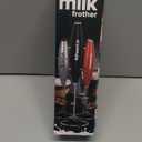 PowerLix Powerful Handheld Milk Frother With Stand Battery Operated Foam Maker Frother Wand For Coffee (A Black) 