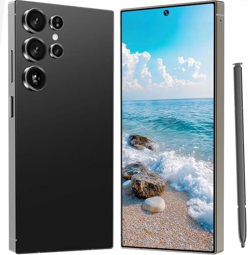 ZFSMHXH I25 Ultra Unlocked Cell Phone, Built in Pen,6.99" HD Screen 8+256GB Unlocked Phones,6800mAh Long Battery Life Smartphone,5G/Dual SIM/Fingerprint Unlock/Face ID (Black)