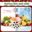 LemonRoad 200 Pcs Christmas Treat Snack Dessert Cups 9 oz Disposable Double Coated Hot Ice Cream Cups Red Green White Polka Dot Striped for Food Soup Hot Cold Drink Xmas Party Supplies