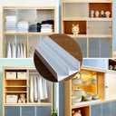 PVC 2-Groove Sliding Track for Small Cabinets & Terrariums, Fast Track Rail Style, Cabinet Door Replacement Track with Plastic Slide, Plastic Slide, 100CM/In 39.37