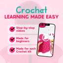 Wacipek Amigurumi Crochet Kit for Beginners | Complete DIY Starter Set with Easy Yarn, Lightweight Hooks, Step-by-Step Video & Pattern | Learn to Make Cute Character Toys | Ideal for Kids & Adults