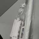 Retractable Safety Baby Gate or Mesh Dog Gate,Durable Portable Mesh Retractable Gate,Easy to Use for Stairs, Doorways, Hallways, Indoor, Outdoor, 33.5" Tall, Up to 45" Wide, White