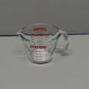Pyrex Prepware 1 Cup Measuring Cup, Clear w/ Red Measurements (6001074)
