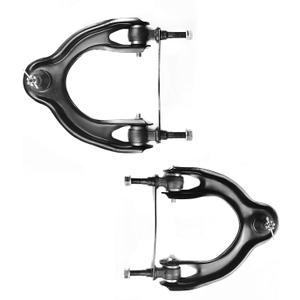 K90448 K90449 2PCS Front Upper Control Arms w/Ball Joint Compatible with 1992-1995 Honda Civic, 1993-1997 Honda Civic del Sol, 1994-2001 Acura Integra