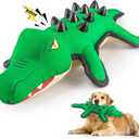 Squeaky Dog Toys for All Breeds:Interactive and Puppy Teething Toys with Upgraded Fabric-Stuffed Animals Dog Toys for Boredom and Stimulating to Keep Them Busy