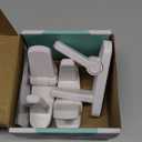 Door Lever Lock (3 Pack) Prevents Toddlers from Opening Doors. 3.25" L * 1.5" W * 4.5" H Easy One Hand Operation for Adults. Durable ABS with 3M Adhesive Backing. Simple Install, No Tools Needed.