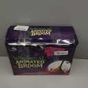 Magics Halloween Floating Broom, Halloween Dancing Witch Broomstick Motion Activated Dancing LED Lights Spookys Sound, Animated Moving Witch Broom Effect Indoor Outdoor Haunteds Party