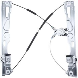 A-Premium Power Electric Window Regulator Without Motor Compatible with Ford F-150 2009-2010 Pickup Front Right Passenger Side