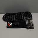 ALLOLO Red Light Therapy for Body, 16.7"*7.9" 660nm & 850nm Infrared Red Light Therapy Belt with Pulse for Back Waist, 3-in-1 LED Bead with Controller Timer, Gift for Women Men