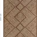 YIHOUSE 8‘x10' Washable Brown Stripe Modern Area Rug for Living Room