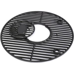 Round Grill Grate 19.5" for Akorn Kamado Ceramic Grill, Pit Boss K24, Louisiana Grills K24, Char-Griller 16620, Solid Rod Round Coookin Grate Grill Grid, Cast Iron