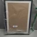upsimples 13x19 Picture Frame, Display Pictures 11x17 with Mat or 13 x 19 Without, Wall Hanging Poster Frames, Black, 1 Pack