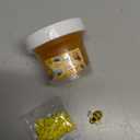 Yellow Honeycomb Slime, Squeeze it and Make a POP Sound, Non-Sticky Crunchy Slime, Slimes Party Favors for Kids, Slimes Sensory Experience Toys, Birthday Easter Halloween Girls BoysTeens Gift