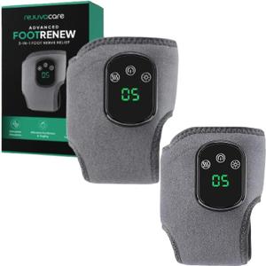 FootRenew Triple Method Massager The Official Foot Renew Heat, Compession & Massager for Comfort and Relaxation for Everyday Use - Foot Renew (2pc Foot Renew)