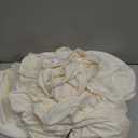 10x10ft Wrinkle Free Ivory Backdrop Curtain for Parties Soft Fabric Drapes Wedding Ivory Curtain Backdrop for Birthday Party Decorations Background for Photography 5x10ft,2 Panels