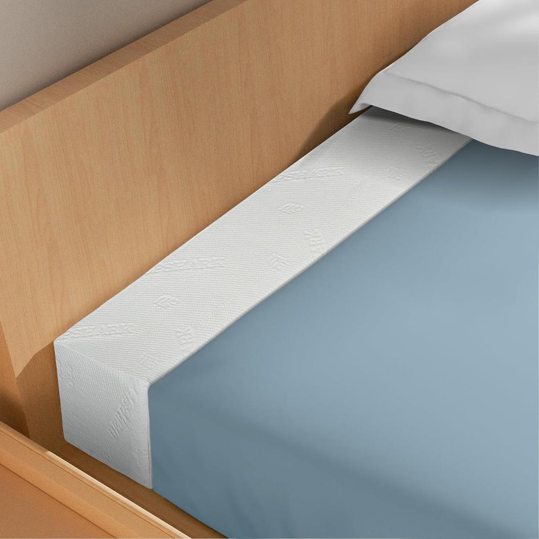 DEEPSHARK Mattress Gap Filler, Bed Gap Filler for King,Gap Filler Bed Mattress Extension Filler for Headboard Seams, Bed Space Space Cracks White(78"8"10", King)