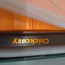 Chickcozy Solar-Powered Automatic Chicken Coop Door, Dual Motor Chicken Coop Door with Light Sensor, Timer & Manual Mode, Automatic Coop Door with Dual Anti-Pinch System, Weatherproof (With 6.5ft Corded Control Box)