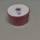MEEDEE Hot Pink Burlap Ribbon 2.5 Inch Natural Jute Wide for Wreaths, Colored Bow, Rustic Chic Wedding Decor, 10 Yards