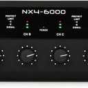 Behringer NX4-6000 Ultra-Lightweight 6000 Watt 4 Channel Class-D Power Amplifier with SmartSense Loudspeaker Impedance Compensation