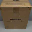 Hanke Underseat Carry On Luggage with Wheels, Lightweight Small Suitcase Airline Approved 16 Inch Softside Personal Item Travel Bag for Women Men, Compact Under Seat Luggage with Spinner Wheels,Black