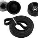 Serpentine Belt Tensioner Kit Compatible with 1992-2003 Dodge Ram 1500/2500/3500, Dakota, Durango, D150/W150, for 3.9L/5.2L/5.9L Engine, Replace 90k-38116