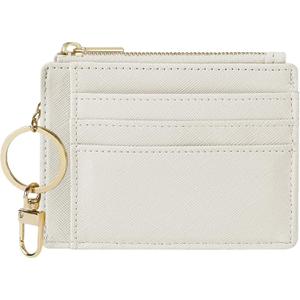 Sodsay Card Case Slim Front Pocket Wallet for Women Credit Card Holder with Keychain