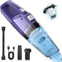 Handheld Vacuum Cordless  Car Vac Portable with 8KPA & Multi Accessories & Low Noise, Lightweight Hand Held Vacuum Cordless Rechargeable for Car/Home/Dust/Pet Hair, Mine Portable Vacuum