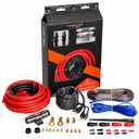 TOPSTRONGGEAR 4ga Amp Kit - 4 Gauge AWG Amplifier Wiring Kit for Car Subwoofers Speakers Audio System, Complete Amp Installation Kit with 20ft Power Ground Cable, RCA Cables, Fuse Holder, Speaker Wire