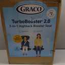 Graco TurboBooster 2.0 Highback Booster Car Seat, Declan, Manufacturing date: 02/06/2026