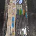 Fineliner Pens, 40 Colours Extra Fine Tip Felt Tip (0.38 mm) with 6 Stencils, Fine Tip Felt Pen Perfect for Precision Drawing, Writing, Branding, Calligraphy, Journal