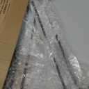 Wallniture Brix Wine Glass Holder Under Cabinet Kitchen Organization and Storage for Kitchen Decor, Black Iron 17 Inch Set of 2