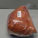 Puncuntex Burnt Orange Throw Blanket 50"60" inches Fuzzy 3D Jacquard Decorative Flannel Fleece Super Soft Plush Cozy Blanket for Couch Sofa Chair Lightweight