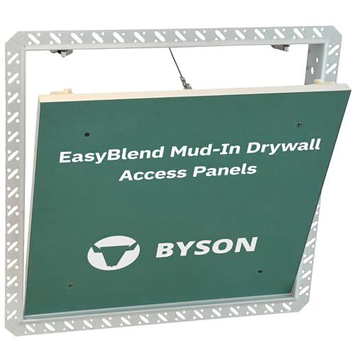 Byson Access Panel 20" x 20" Drywall Access Panel Tape In - Ideal for Walls and Ceilings - Detachable Hinged Push Lock Door with Steel Frame Drywall Door 5/ 8th inch Thickness