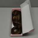 LONAI Ponytail Extension for Women,18 Inch Layered Wavy Pony Tail Hair Extensions, Natural Drawstring Ponytail Synthetic Hairpiece for Daily Wear (Deep Brown with Blonde)