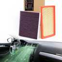 RAV4/Camry Hybrid Engine & Cabin Air Filter Kit for 2019-2025 RAV4 Hybrid, 2018-2025 Camry Hybird, 2020-2025 Highlander Hybrid, 2021-2025 Sienna, 2019-2022 Avalon Hybrid, 2021-2024 Venza Hybrid